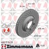Zimmermann Brake Disc - Standard/Coated, 460157420 460157420